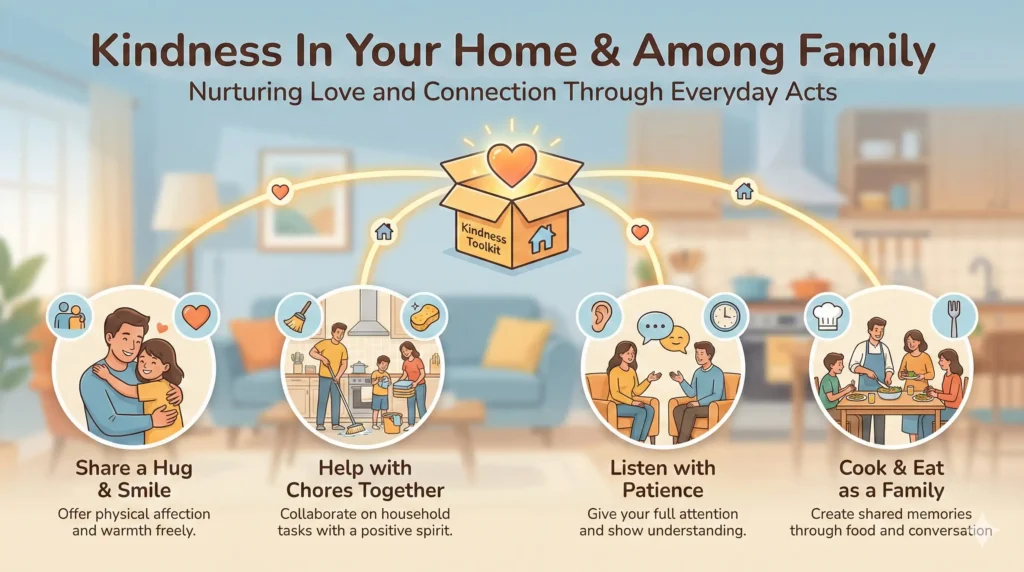 Kindness In Your Home & Among Family