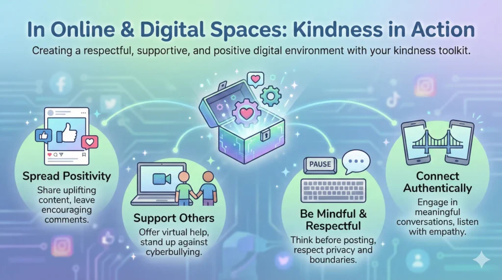 kindness In online and digital spaces