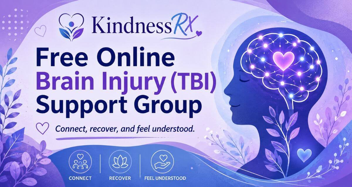KindnessRX free online brain injury and TBI support group