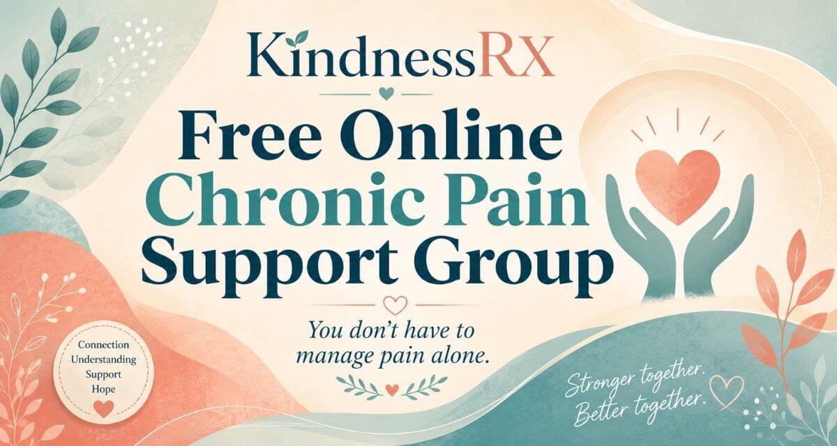 KindnessRX free online chronic pain support group