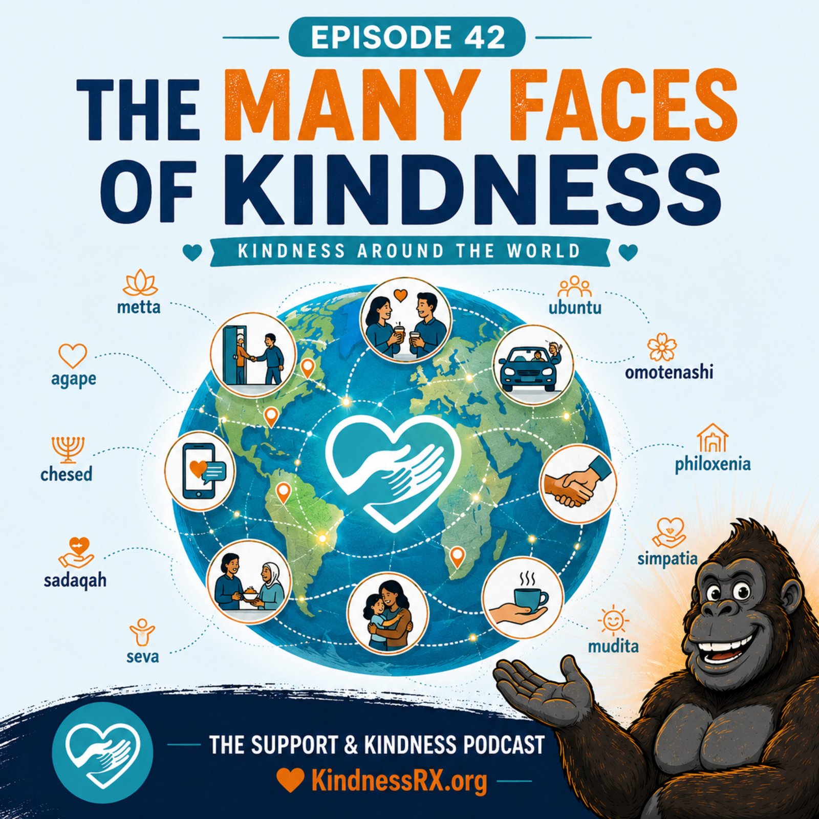 Episode 42: The Many Faces of Kindness episode artwork