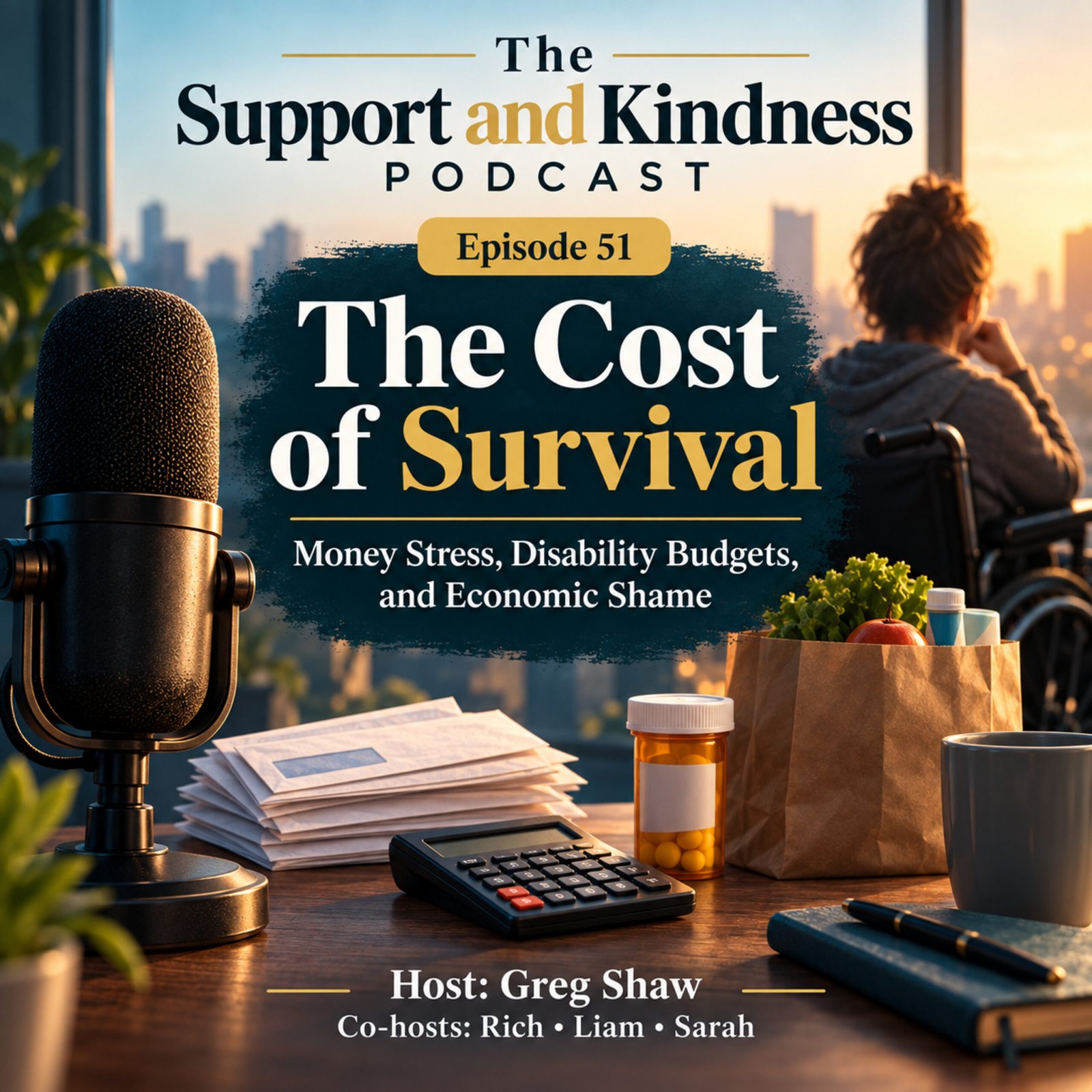 Episode 51: The Cost of Survival — Money Stress, Disability Budgets, and Economic Shame episode artwork