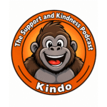Kindo the Kindness Gorilla mascot for The Support and Kindness Podcast